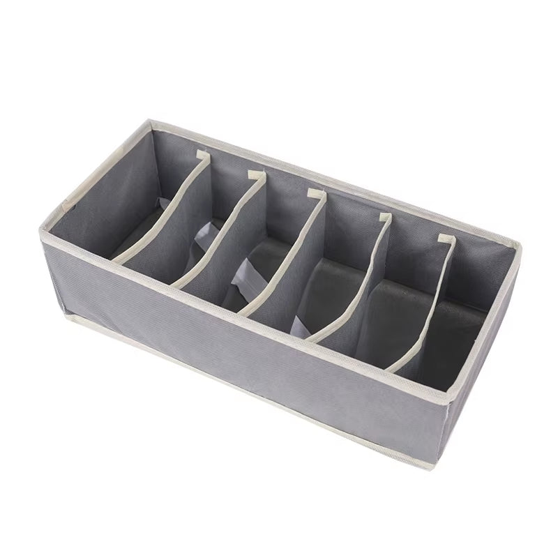 Organizer for Underwear Socks Bra Pants Scarf Tie Storage Box Wardrobe Drawer Organizers Foldable Case for Underwear Organizer