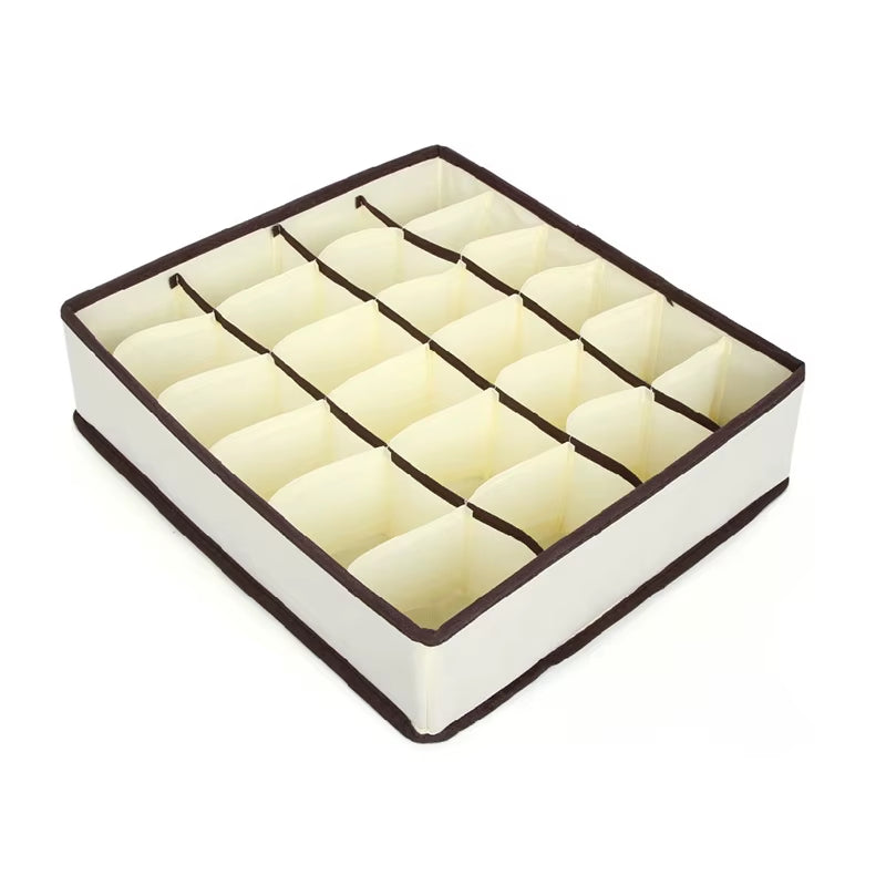 Organizer for Underwear Socks Bra Pants Scarf Tie Storage Box Wardrobe Drawer Organizers Foldable Case for Underwear Organizer
