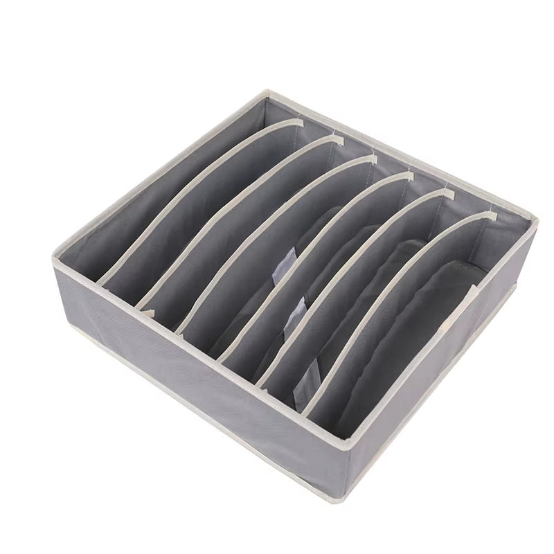 Organizer for Underwear Socks Bra Pants Scarf Tie Storage Box Wardrobe Drawer Organizers Foldable Case for Underwear Organizer