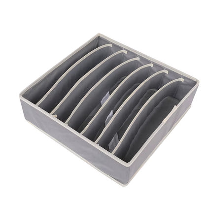Organizer for Underwear Socks Bra Pants Scarf Tie Storage Box Wardrobe Drawer Organizers Foldable Case for Underwear Organizer