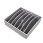 Organizer for Underwear Socks Bra Pants Scarf Tie Storage Box Wardrobe Drawer Organizers Foldable Case for Underwear Organizer