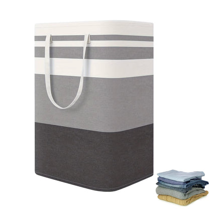 75L Large Laundry Bags Baskets with Handles Durable Dirty Clothes Hamper Storage Basket for Home Dorm Hotels Laundry 40*30*60Cm