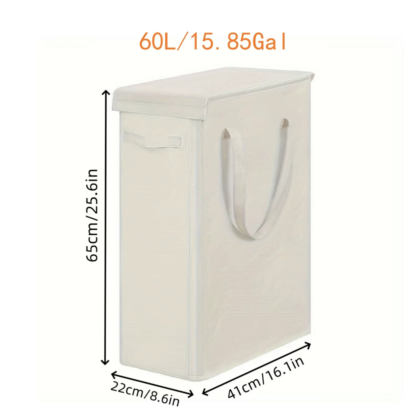 1PC Laundry Basket with Wheels and Lid,Closed Laundry Hamper,Suitable for Bedrooms,Bathtubs,Laundry,Dormitories