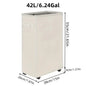 1PC Laundry Basket with Wheels and Lid,Closed Laundry Hamper,Suitable for Bedrooms,Bathtubs,Laundry,Dormitories