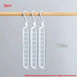 Plastic Multifunctional Hangers Heavy Duty Space Saving 9 Holes Clothes Organizer for Bedroom Cabinet Wardrobe Home Storage Use