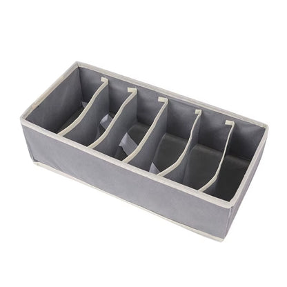 Organizer for Underwear Socks Bra Pants Scarf Tie Storage Box Wardrobe Drawer Organizers Foldable Case for Underwear Organizer