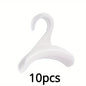 10Pcs Widen Multipurpose Hangers Connection Hook Space Saving Hat Silk Scarf Shawls Handbag Hanging Rack Wardrobe Organizer