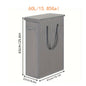 1PC Laundry Basket with Wheels and Lid,Closed Laundry Hamper,Suitable for Bedrooms,Bathtubs,Laundry,Dormitories