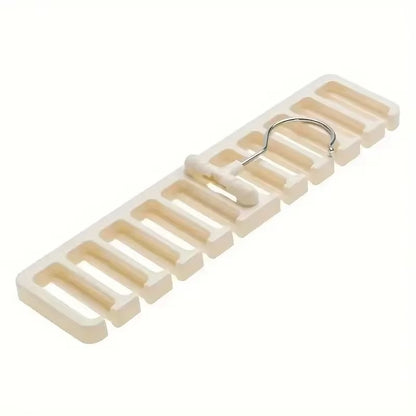 1PCS Tie Belt Hanger Wardrobe Belt Rotating Organizer Rack Multifuctional Scarf Hanger Home Closet Storage Holder Accessories