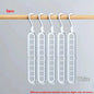 Plastic Multifunctional Hangers Heavy Duty Space Saving 9 Holes Clothes Organizer for Bedroom Cabinet Wardrobe Home Storage Use